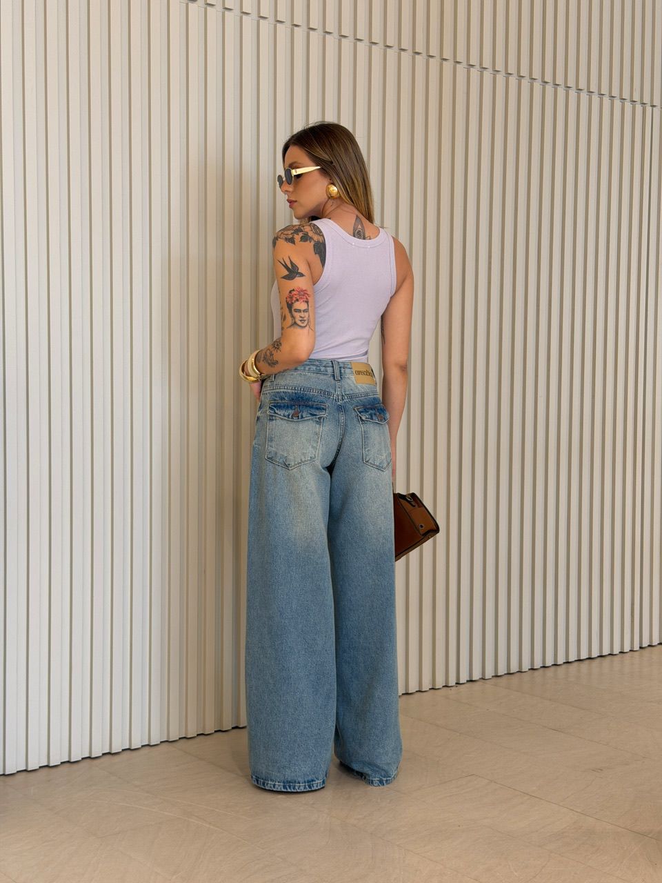 BLUSA VILMA CAVADA LAVANDA