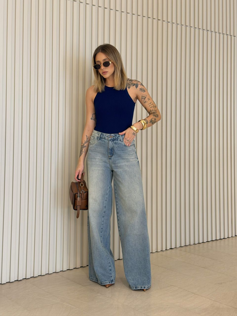 BLUSA VILMA CAVADA MARINHO