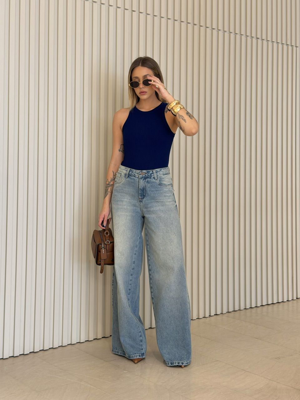 BLUSA VILMA CAVADA MARINHO