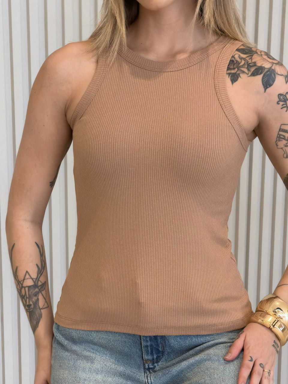 BLUSA VILMA CAVADA NUDE