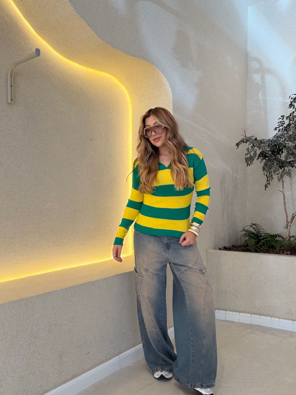BLUSA BRASIL MANGA LONGA VERDE