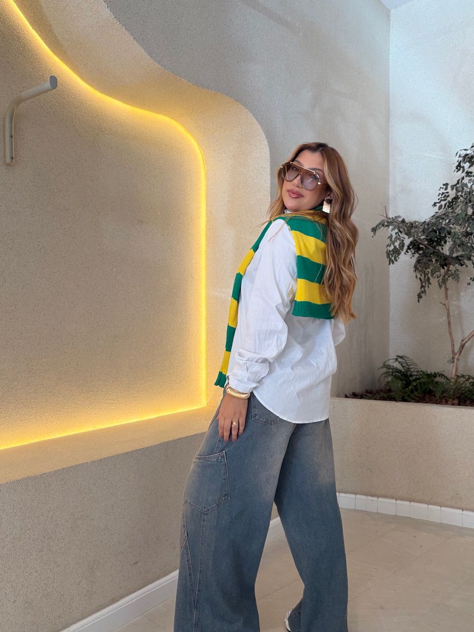 BLUSA BRASIL MANGA LONGA VERDE