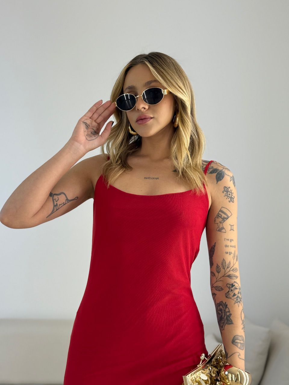 VESTIDO RUBY TULE VERMELHO