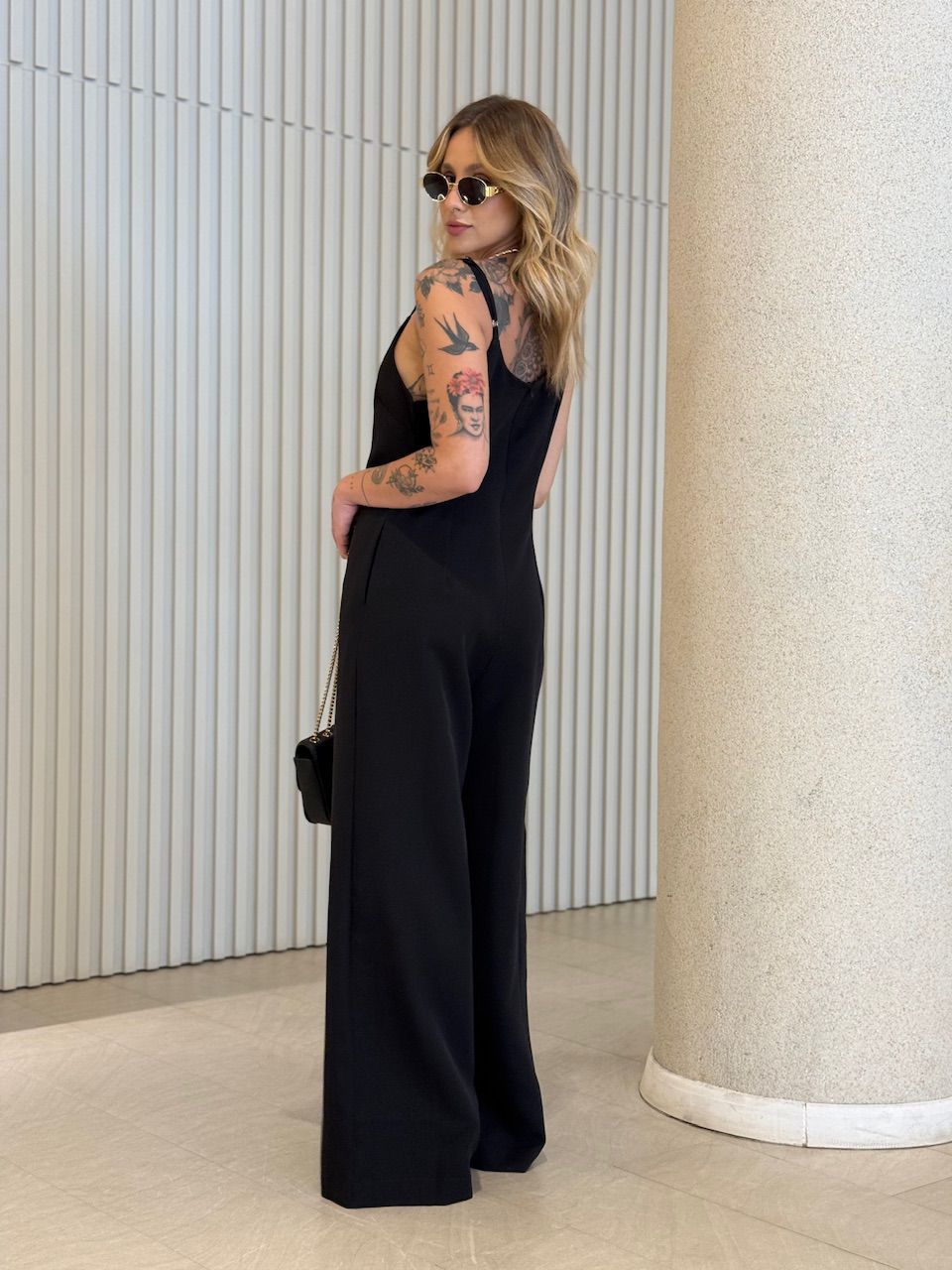 MACACÃO OLIVIA ALFAIATARIA PRETO