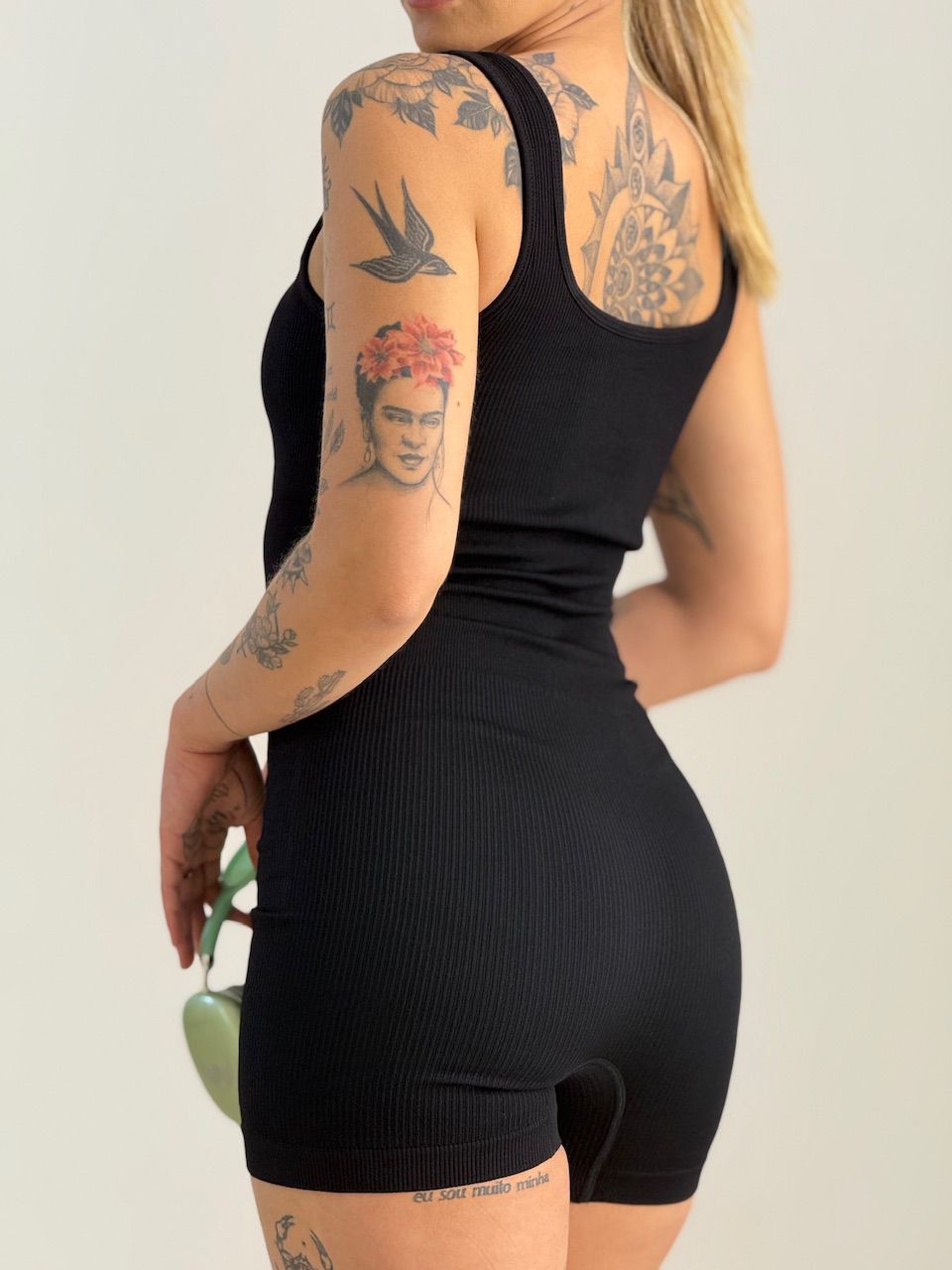 MACAQUINHO TAYNA FIT CAVADO PRETO