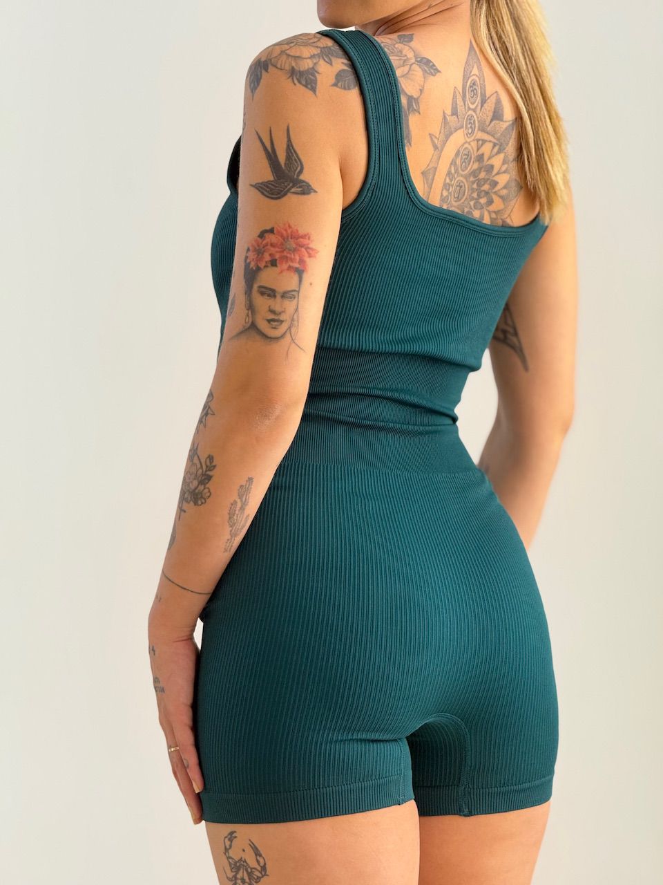 MACAQUINHO TAYNA FIT CAVADO VERDE PETRÓLEO