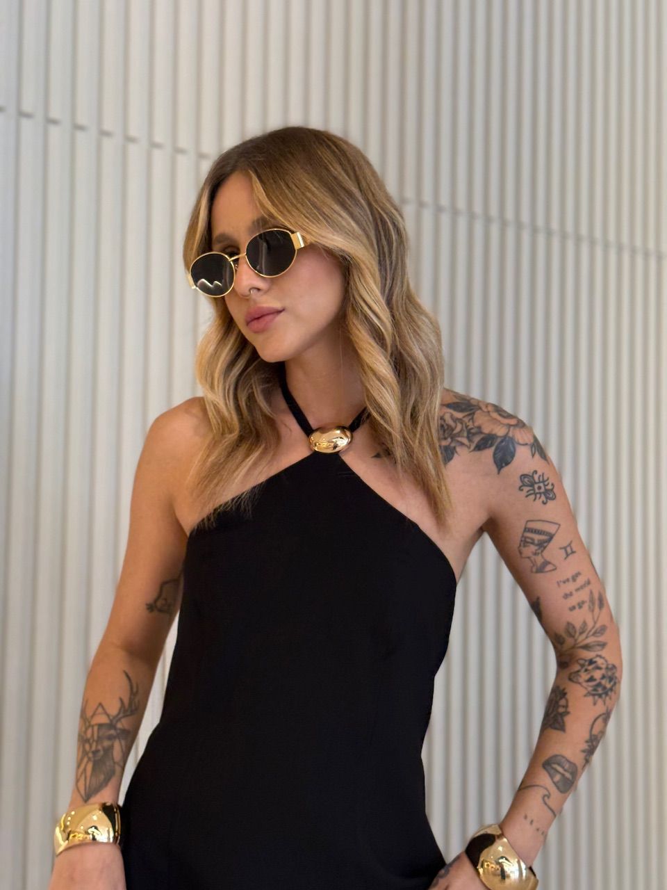 VESTIDO VITÓRIA FRENTE ÚNICA PRETO