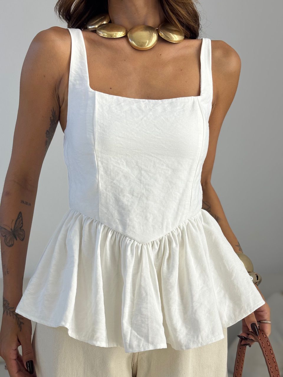 BLUSA ROSANA DECOTE QUADRADO OFF