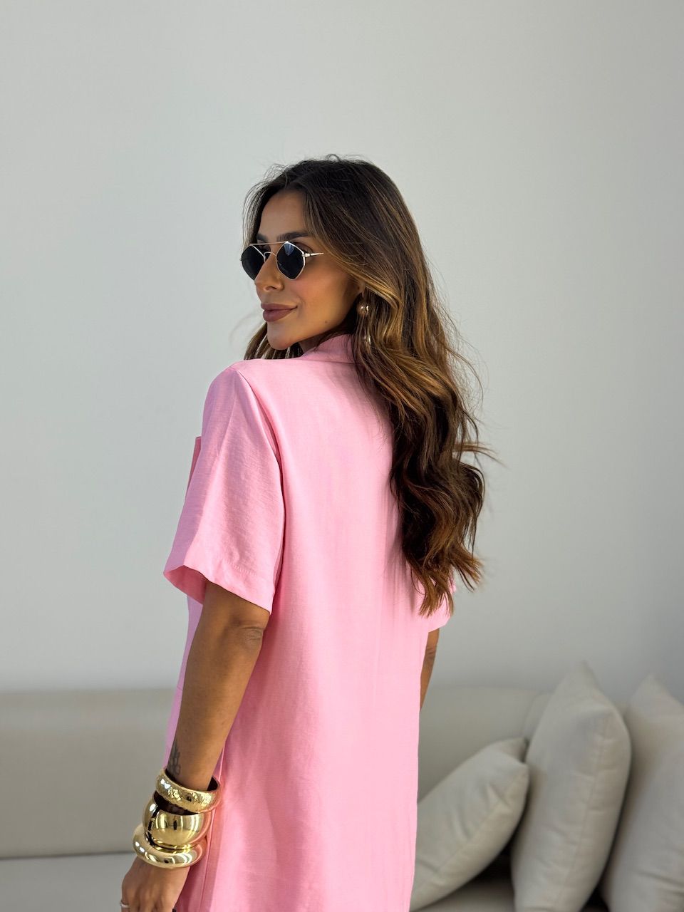 CONJUNTO CARMEN BLAZER SHORT ROSA