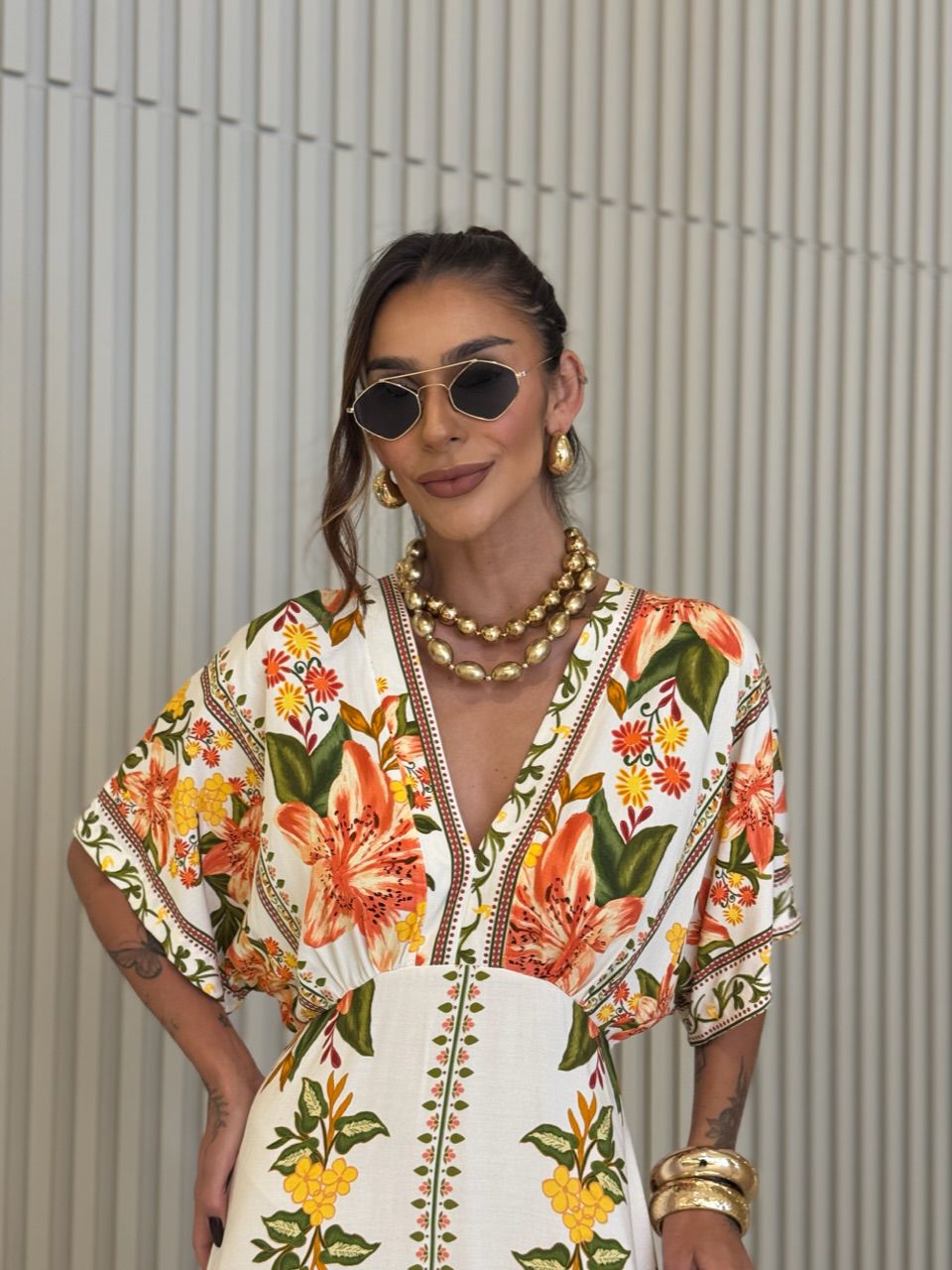 VESTIDO TAMARA ESTAMPADO OFF