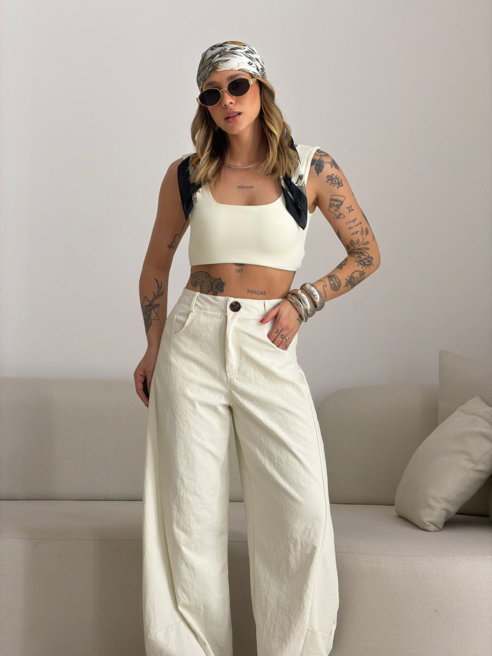 CALÇA ELAINE BALLOON OFF