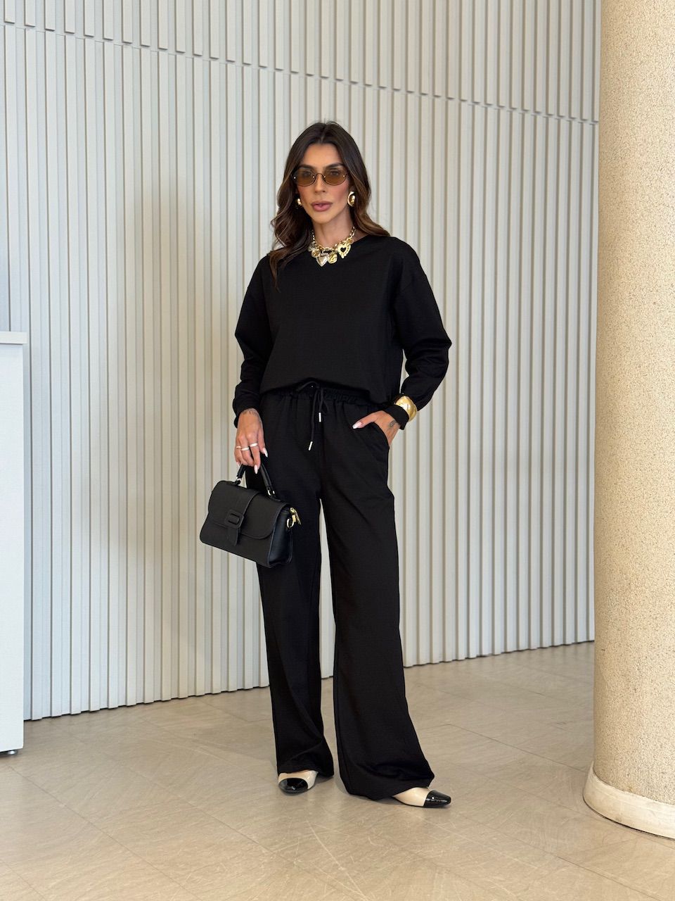 CONJUNTO RUBIA CALÇA PRETO