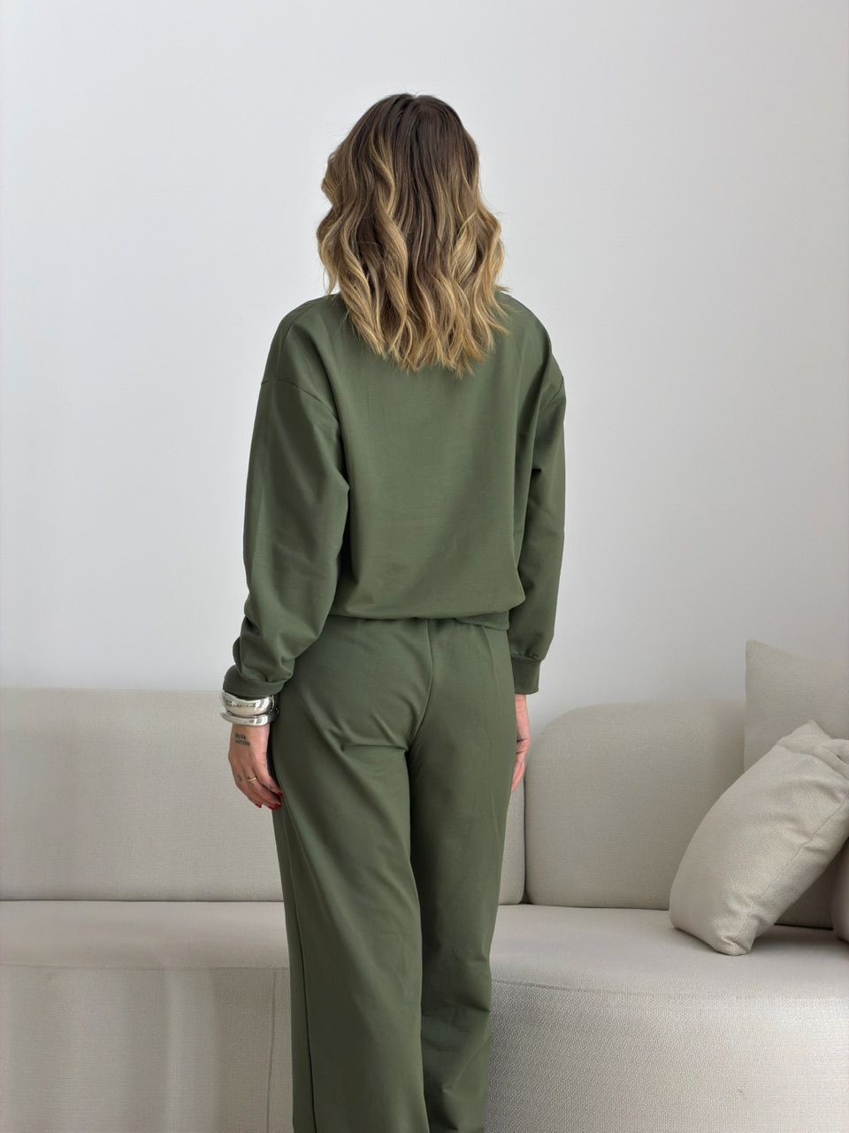 CONJUNTO RUBIA CALÇA VERDE