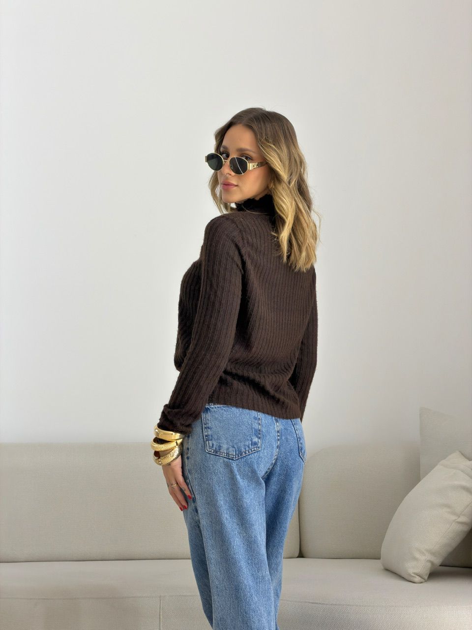 TRICOT SASHA RENDA CAFÉ