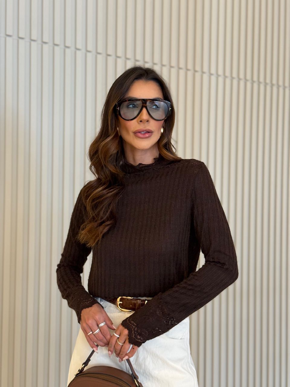 TRICOT SASHA RENDA CAFÉ