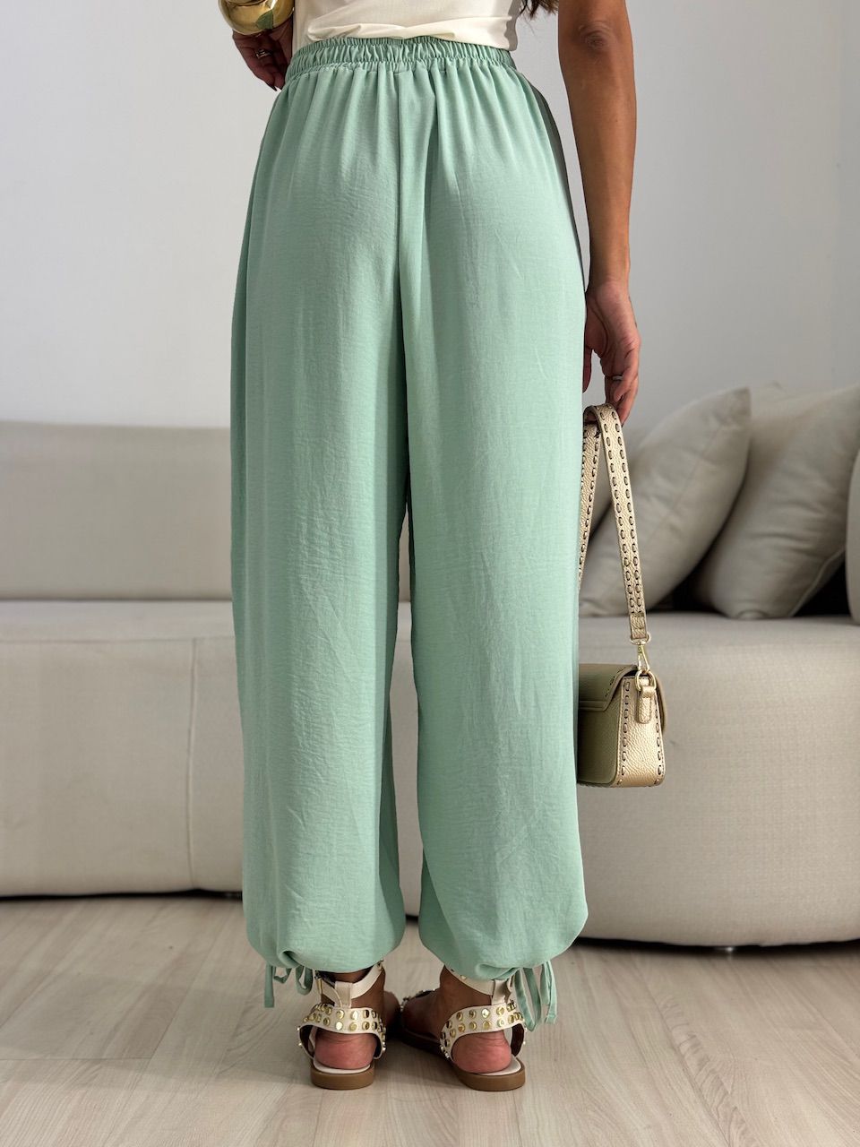 CALÇA FER 02 LASTEX VERDE