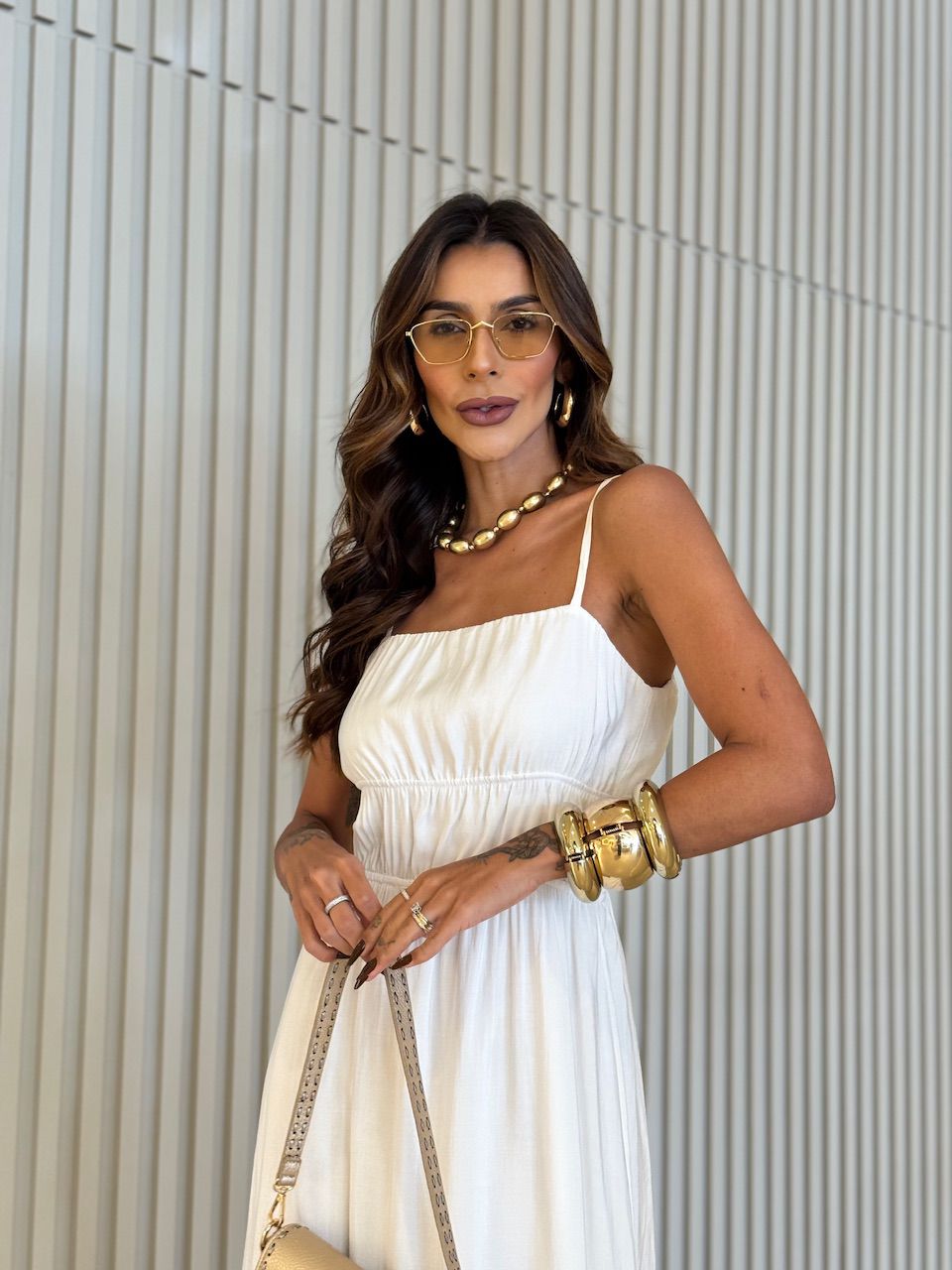 VESTIDO MIRELA ALCINHA LONGO OFF