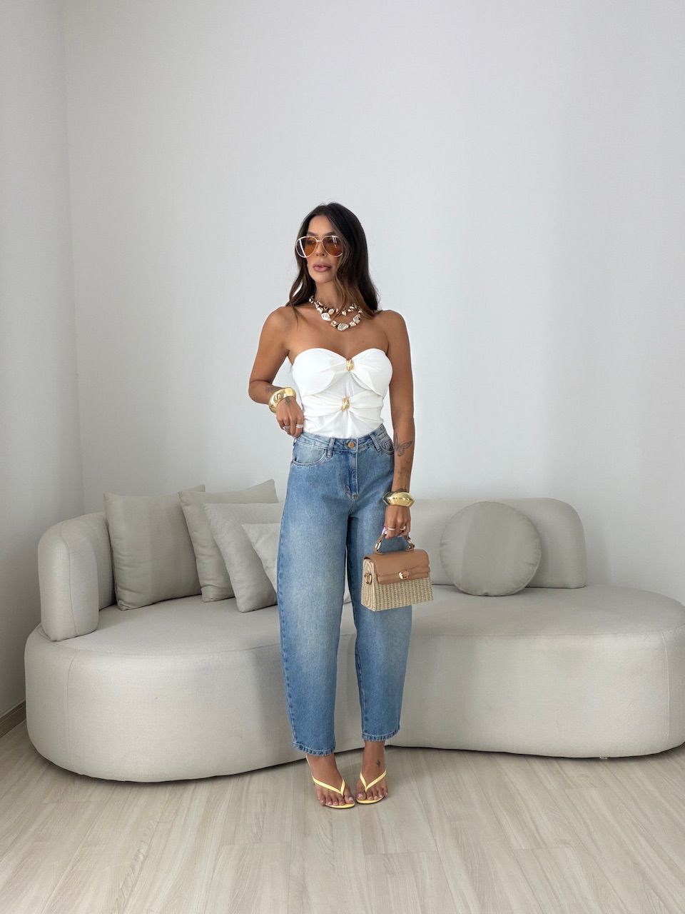 BLUSA DAMARIS TOMARA QUE CAIA OFF