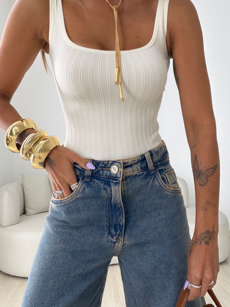 CALÇA MICHELE BALLOON JEANS COLORS
