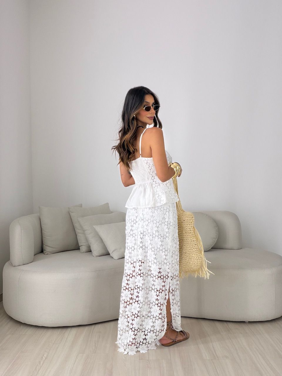 CONJUNTO SELENA SAIA LONGA OFF