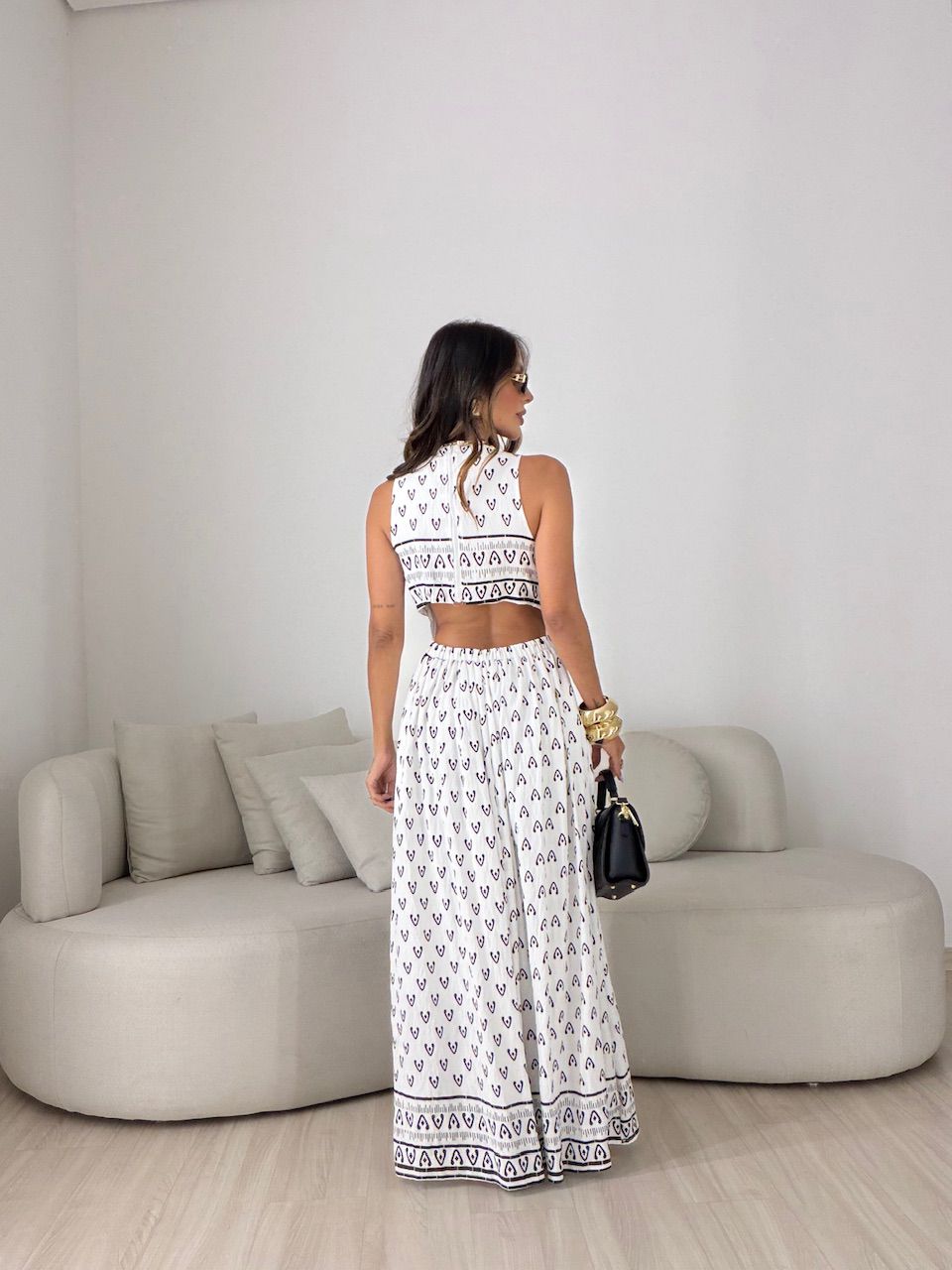 VESTIDO TABATA ESTAMPADO OFF