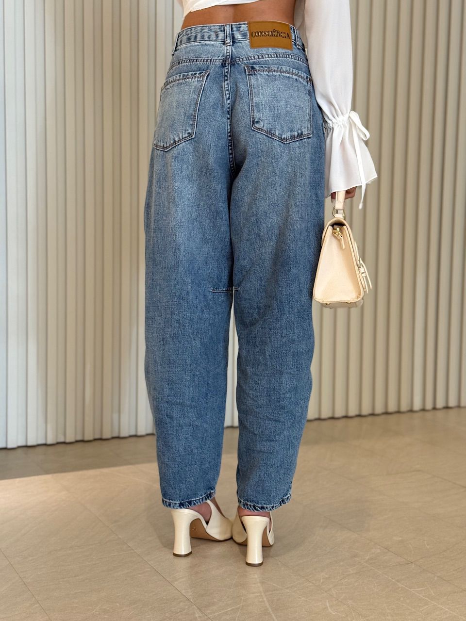 CALÇA CLÁUDIA BALLOON JEANS