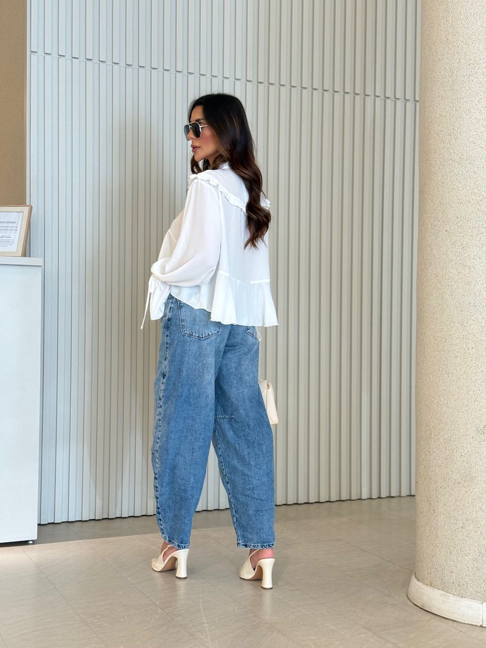 CALÇA CLÁUDIA BALLOON JEANS