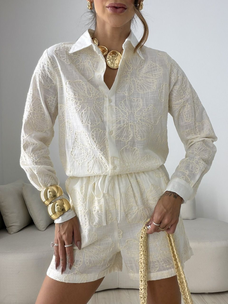 CONJUNTO MARIANA BORDADO OFF