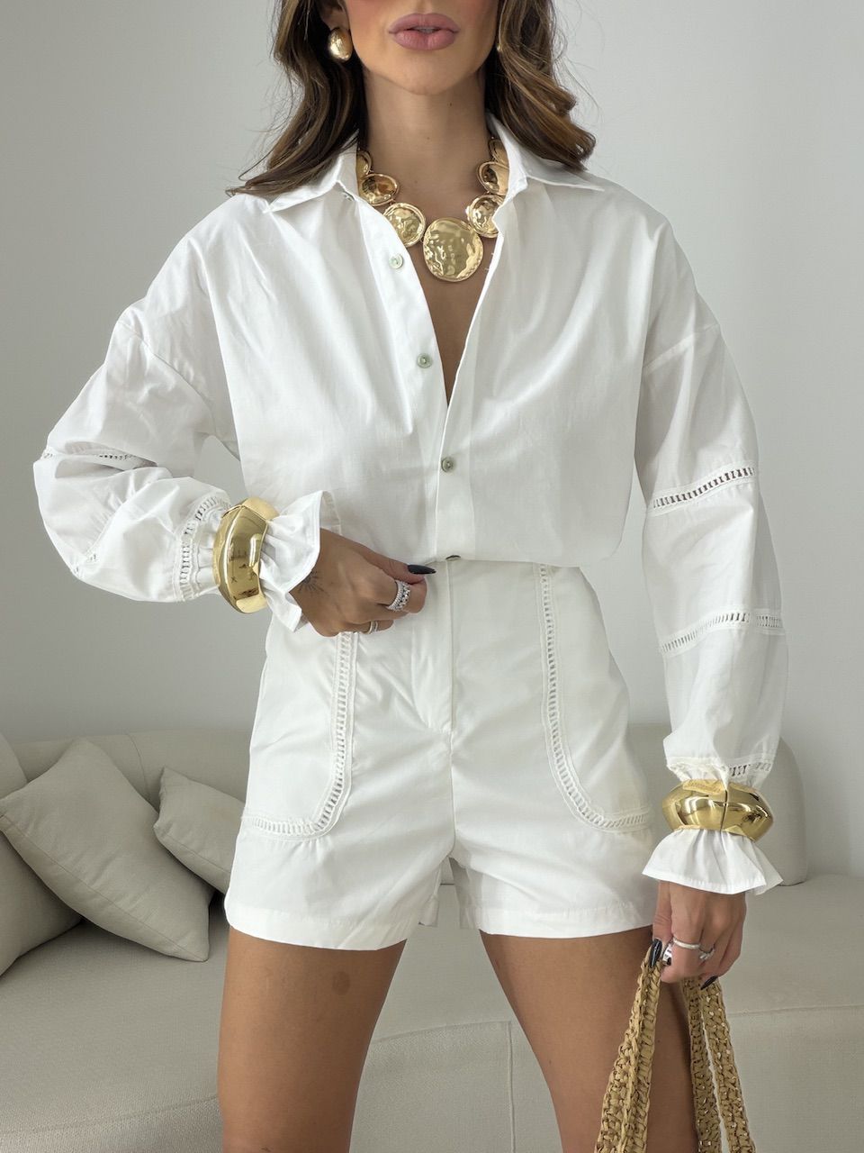 CONJUNTO SANDRA CAMISA SHORT OFF