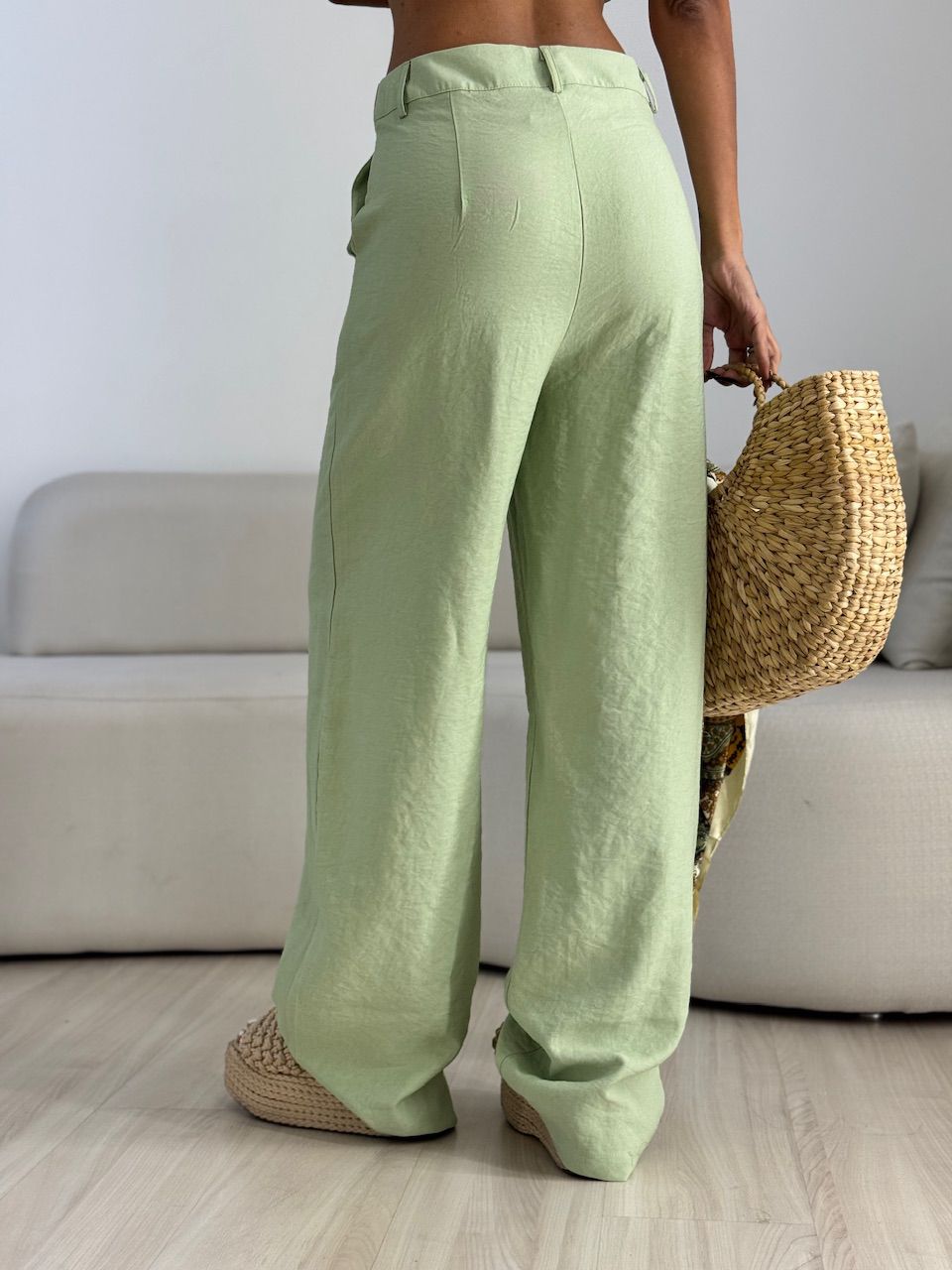 CONJUNTO ELIANE CAMISA AMARRAÇÃO VERDE