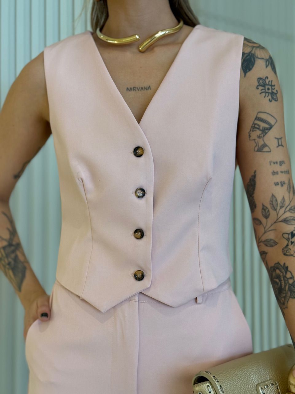 CONJUNTO VIRGÍNIA CALÇA BABY PINK