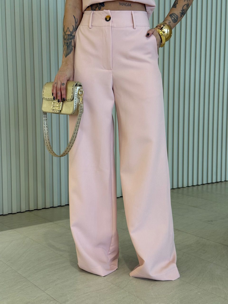 CONJUNTO VIRGÍNIA CALÇA BABY PINK