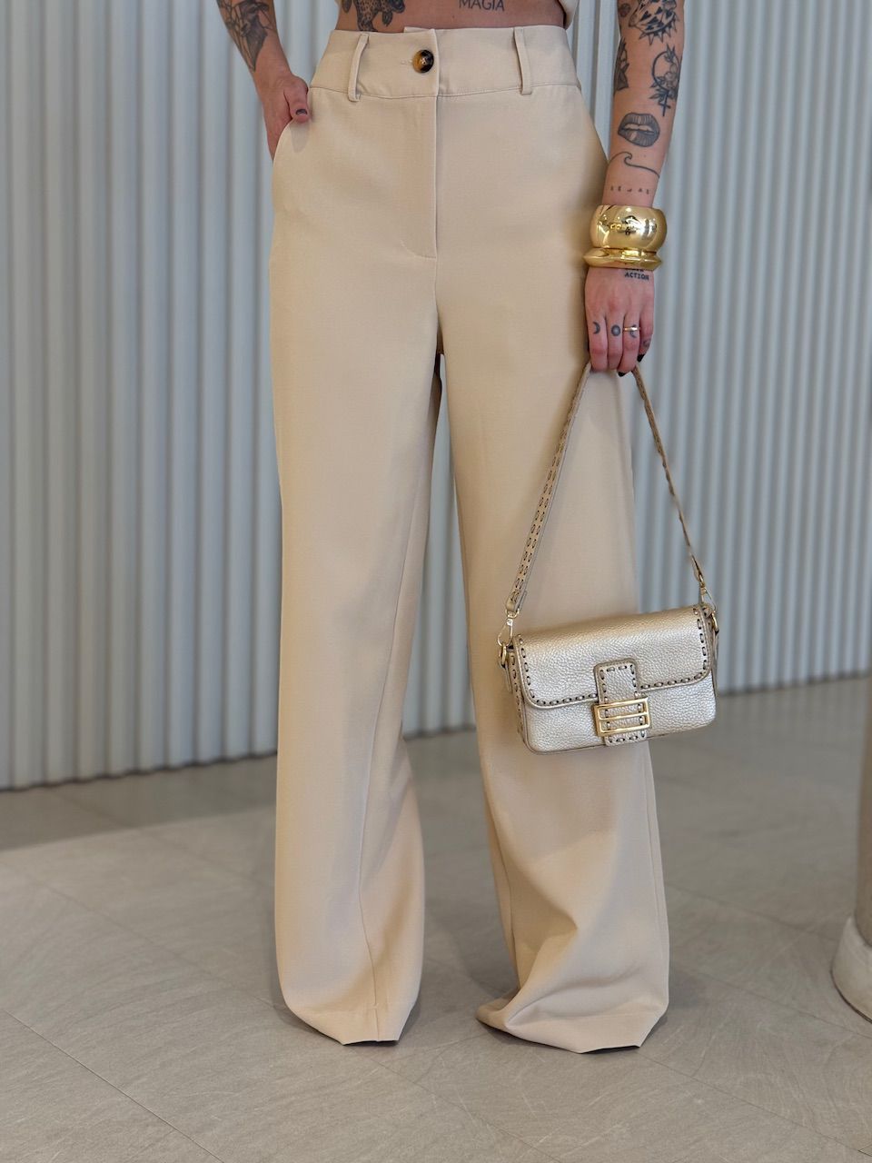 CONJUNTO VIRGÍNIA CALÇA NUDE