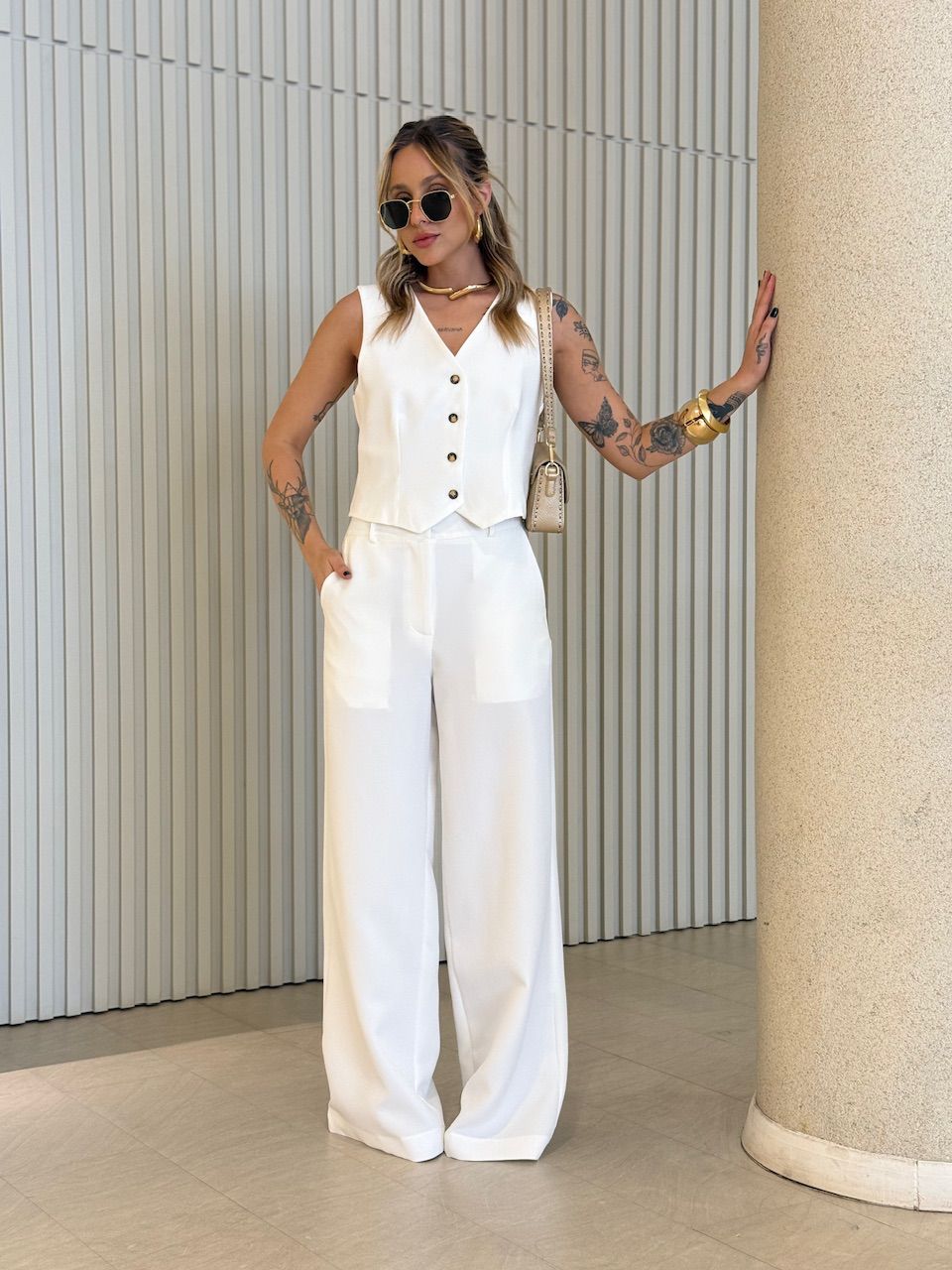 CONJUNTO VIRGÍNIA CALÇA OFF - 0060780048 - CAROLLA FERRARO