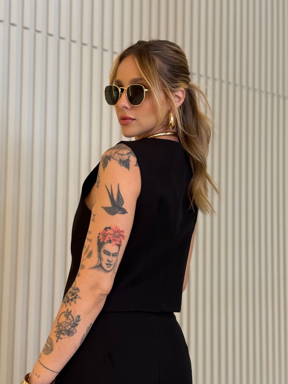 CONJUNTO VIRGÍNIA CALÇA PRETO