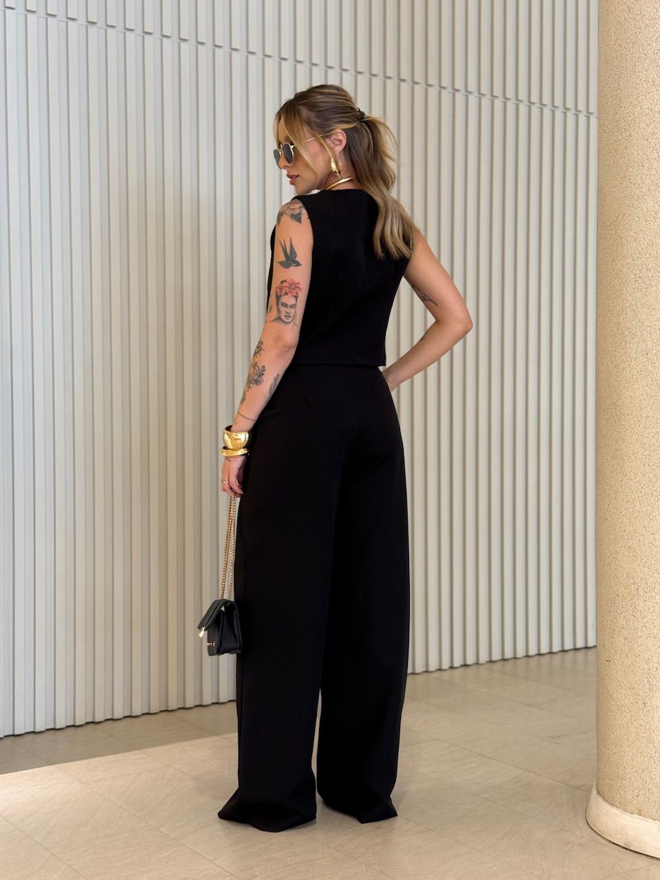 CONJUNTO VIRGÍNIA CALÇA PRETO