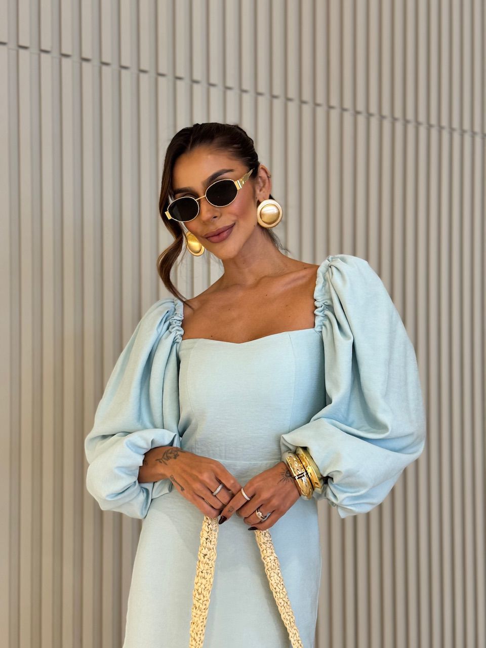 VESTIDO CF CHARLOTTE BABY BLUE