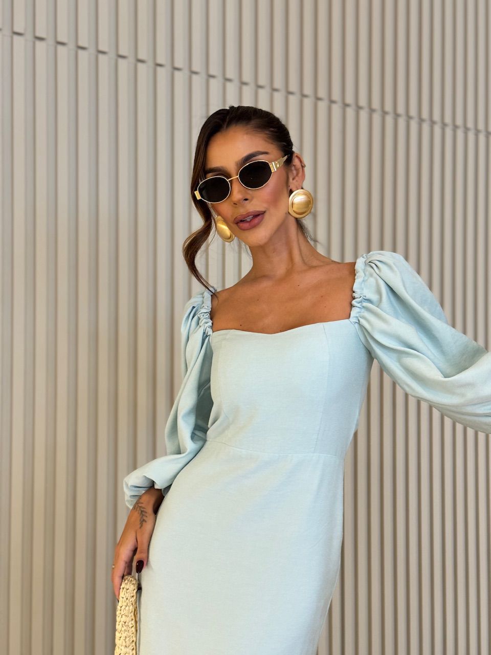 VESTIDO CF CHARLOTTE BABY BLUE