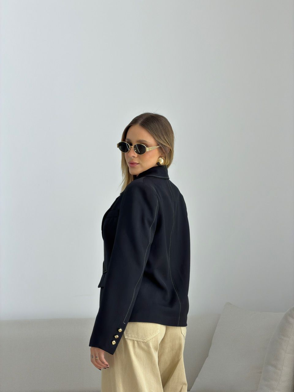 BLAZER CAETANA ALFAIATARIA PRETO