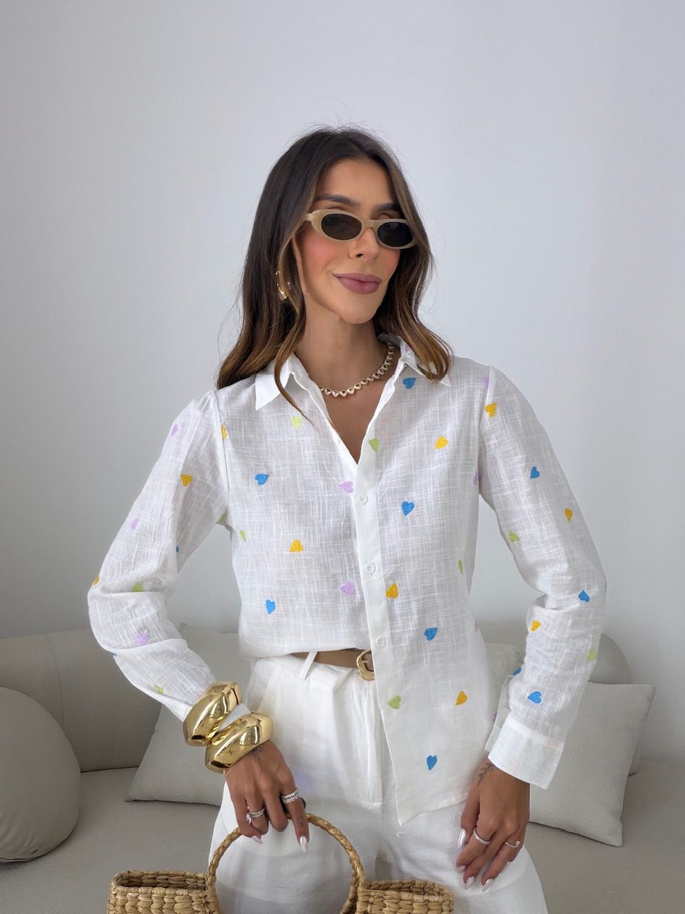 CAMISA BEATRIZ CORAÇÕES OFF