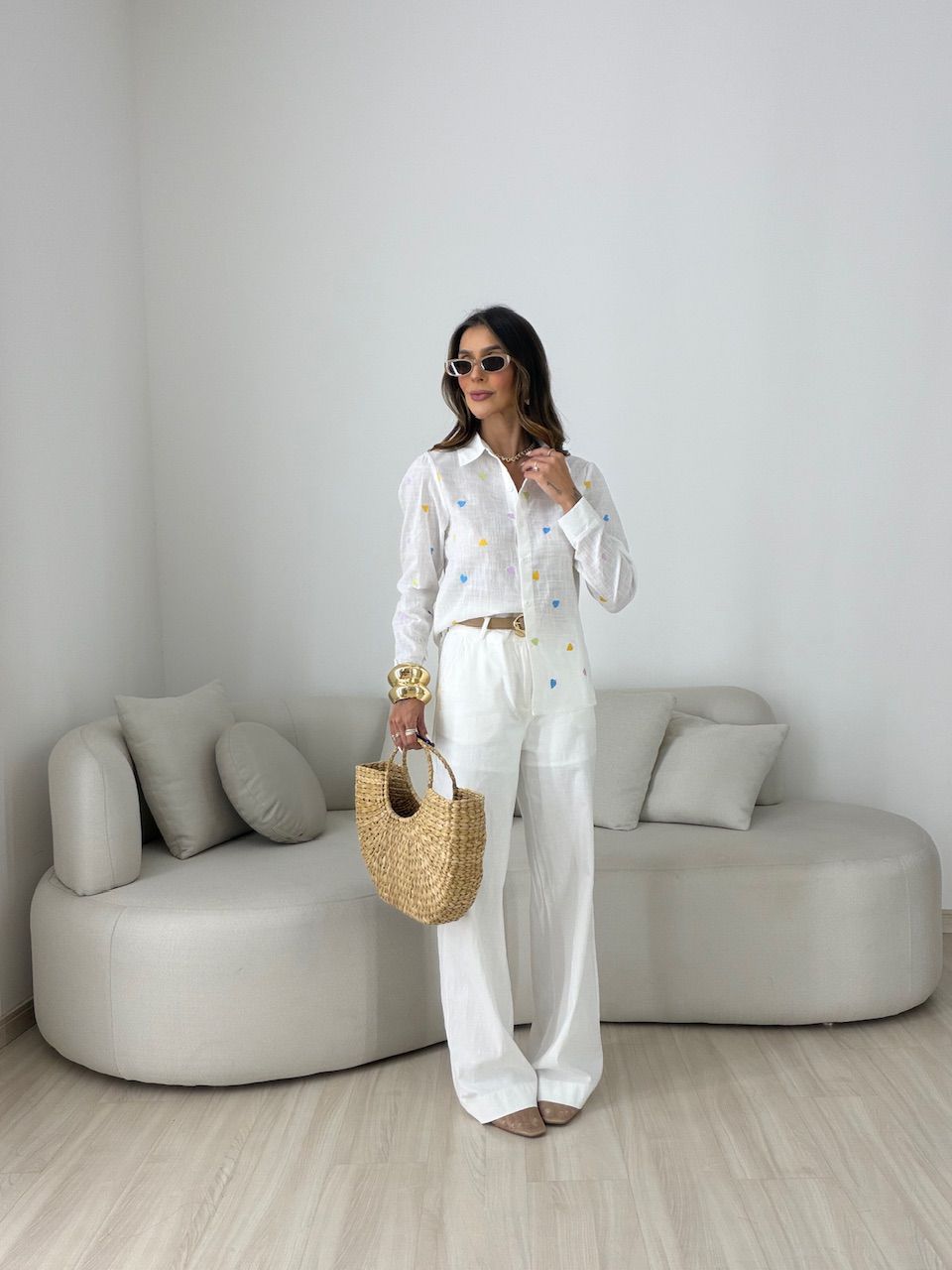 CAMISA BEATRIZ CORAÇÕES OFF