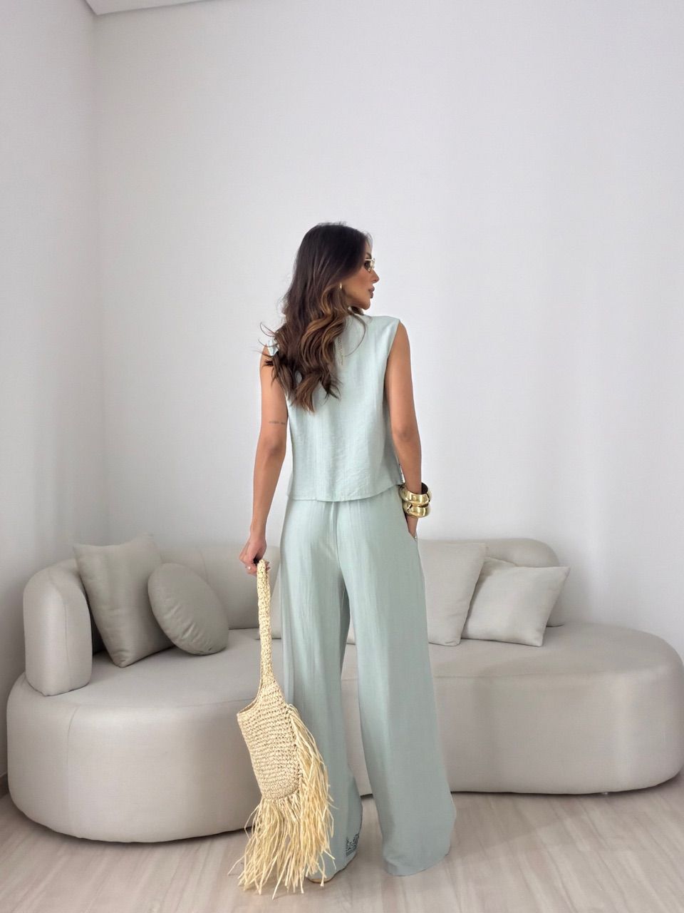 CONJUNTO GIULIA ESTAMPADO VERDE