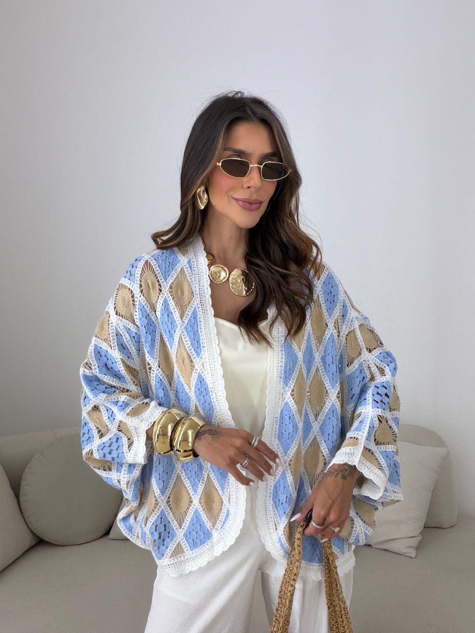 KIMONO LUCY ESTAMPADO AZUL