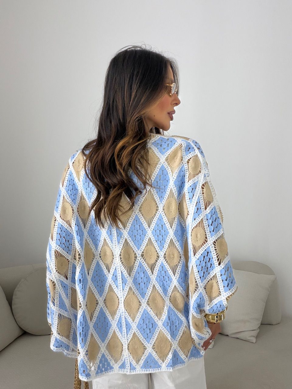 KIMONO LUCY ESTAMPADO AZUL
