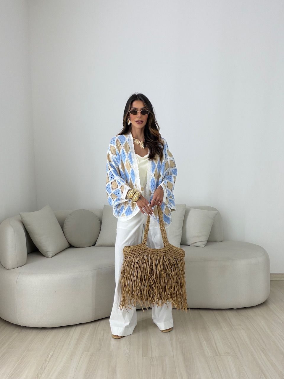 KIMONO LUCY ESTAMPADO AZUL