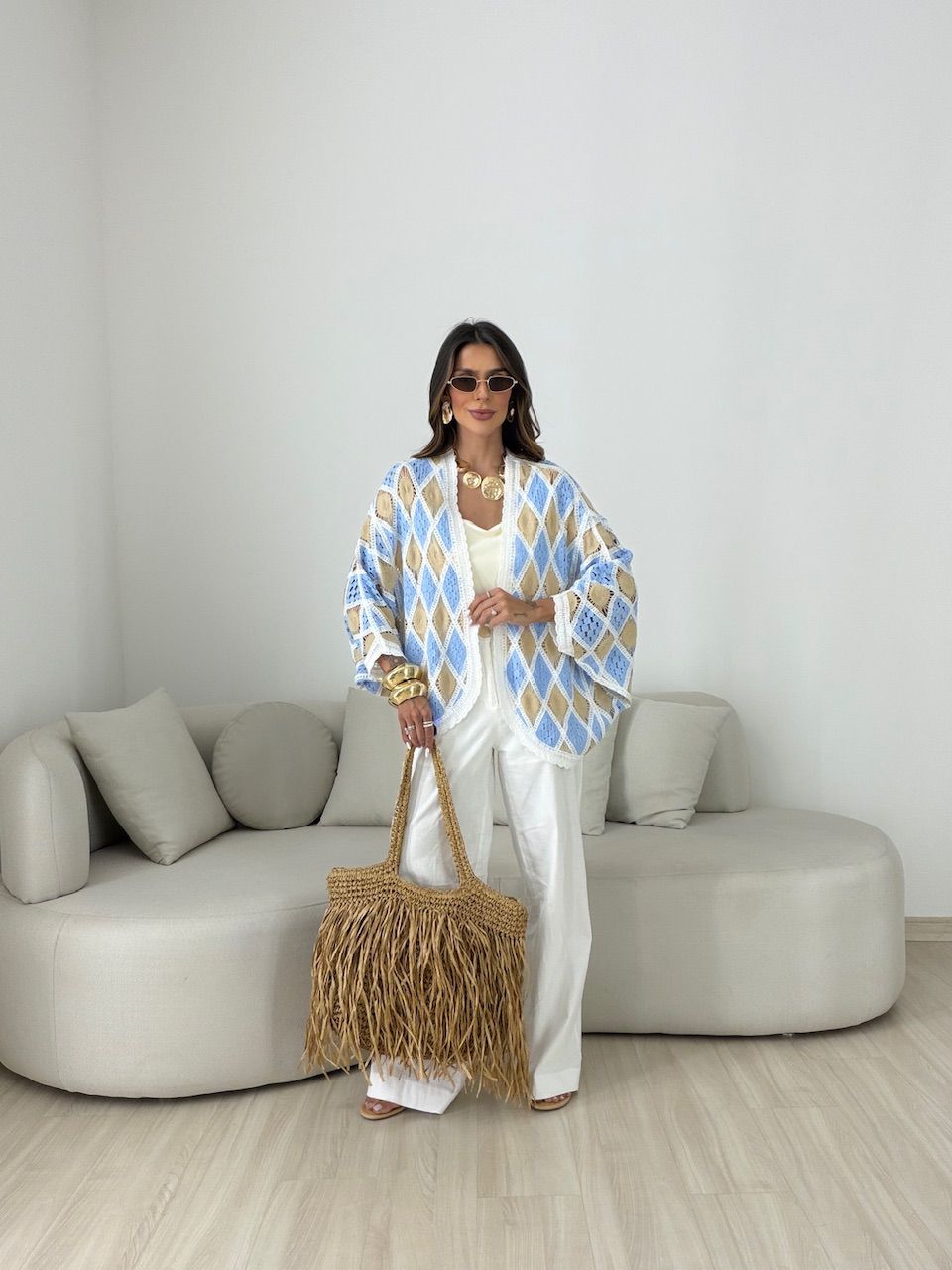 KIMONO LUCY ESTAMPADO AZUL