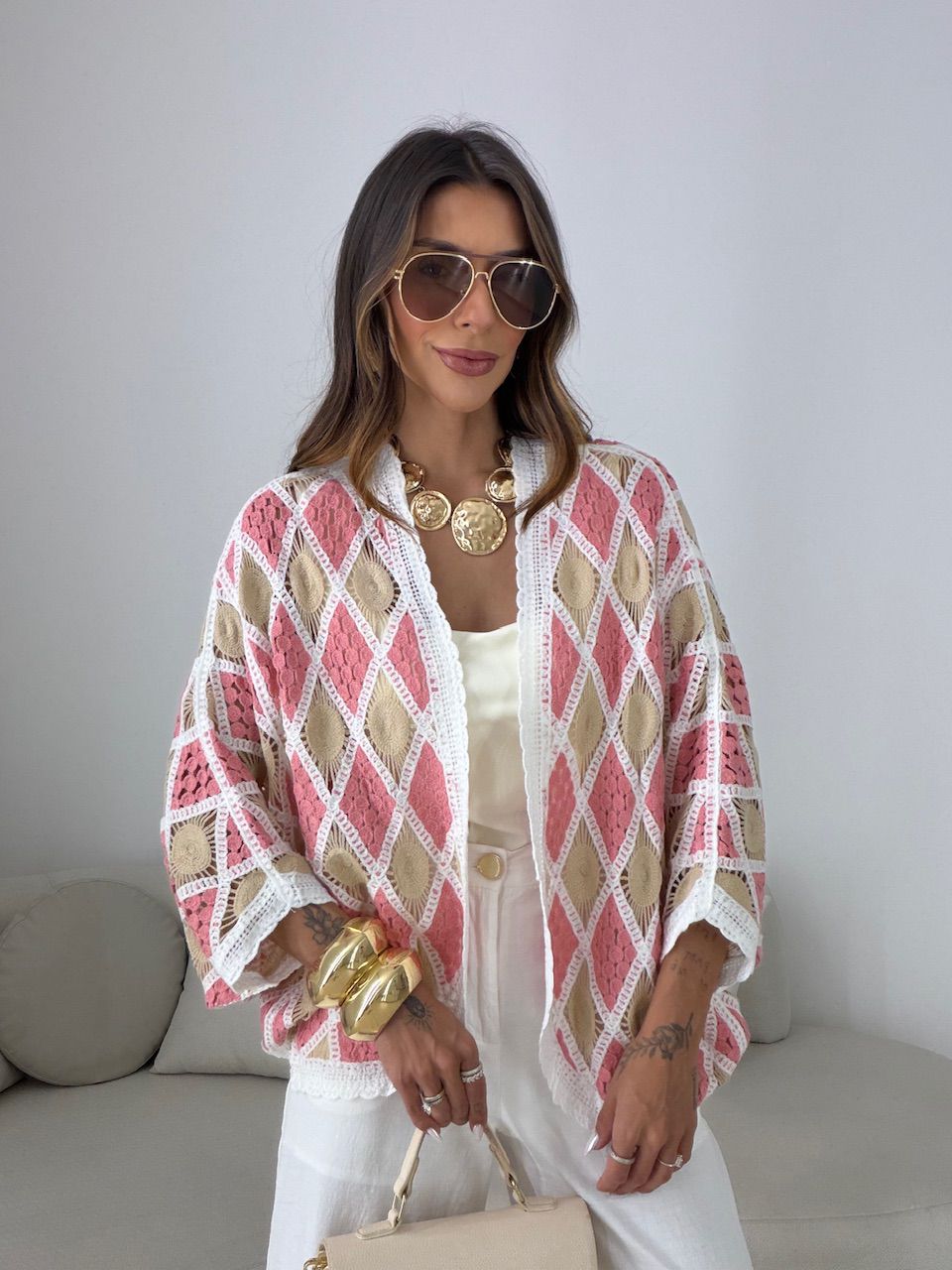 KIMONO LUCY ESTAMPADO ROSA