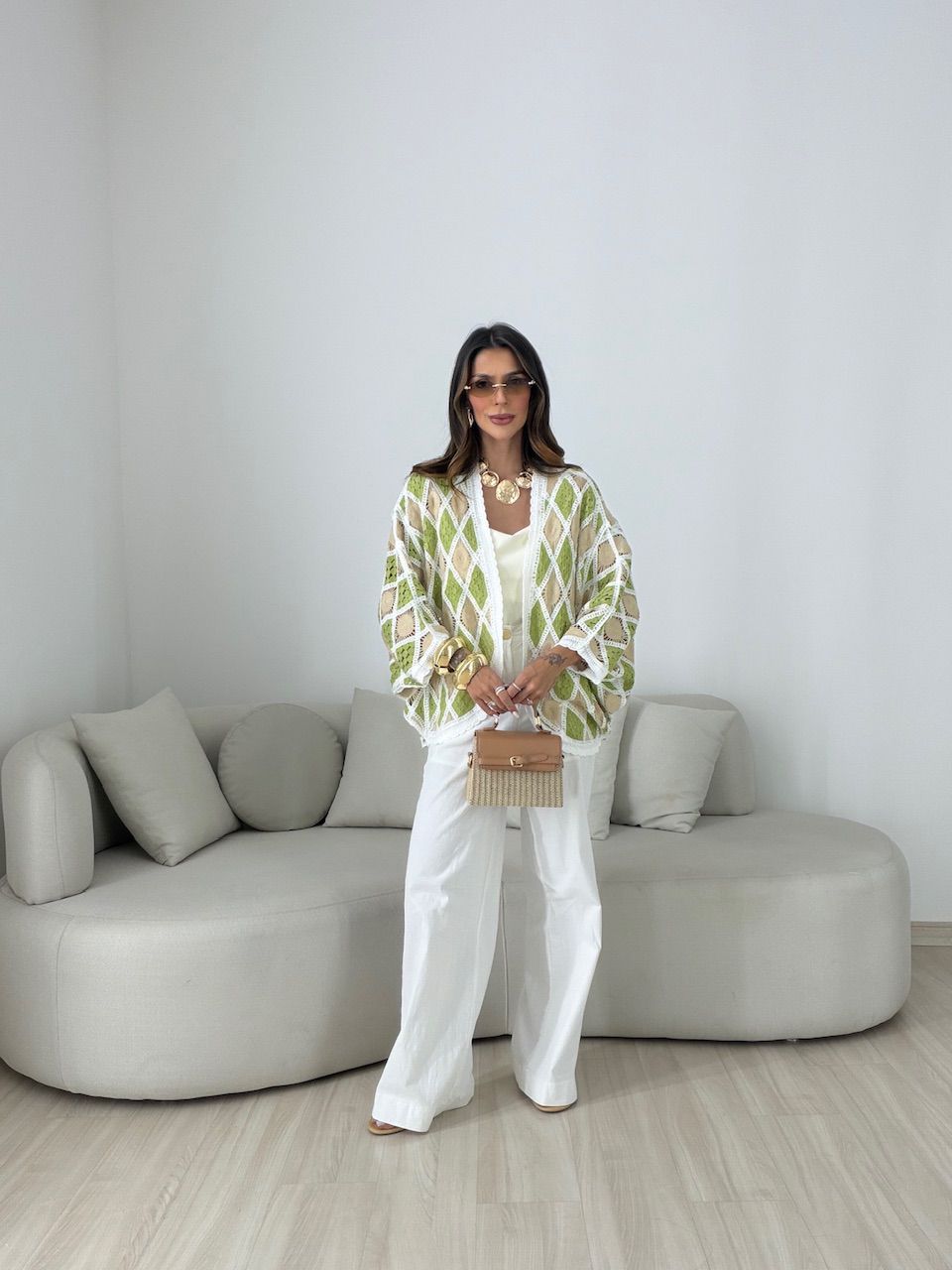 KIMONO LUCY ESTAMPADO VERDE