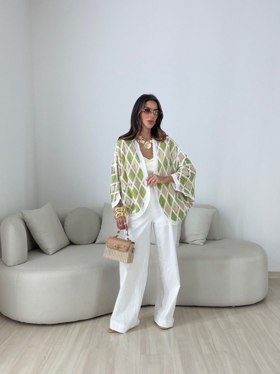 KIMONO LUCY ESTAMPADO VERDE