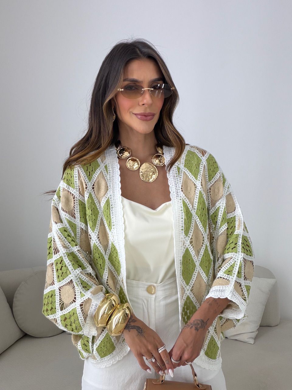 KIMONO LUCY ESTAMPADO VERDE